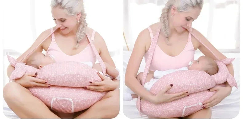 CozyCradle Pillow- Blue Whale